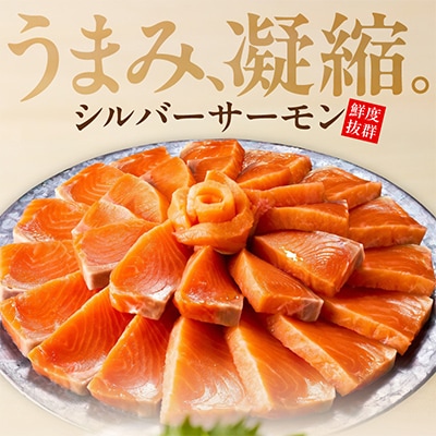 サーモン 1kg ポーション 小分け 刺身用