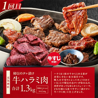 【毎月定期便】肉の泉佐野 3種 総量 4kg ファミリー向け全3回