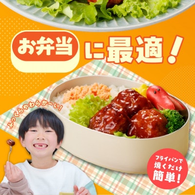 桜文特製 ミニハンバーグ 100個(50個×2袋)1個あたり約25g G1047