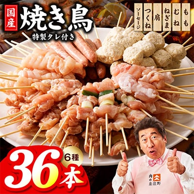 やきとり セット6種36本 010B1842
