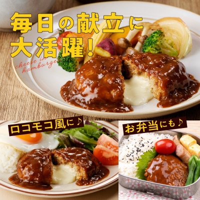 特製ソースのチーズインハンバーグ 大満足 200g×16個 099H2888