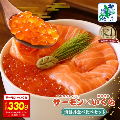アトランティック サーモン 250g & いくら醤油漬け 80g 010B1775