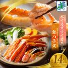 ボイルズワイ蟹 ビードロ 400g前後 約2人前&訳あり 鮭ハラス 200g×5P 099H3438