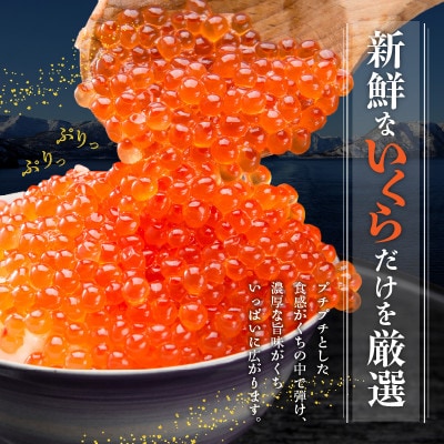 イクラ醤油漬け80g×2パック&黒毛和牛で作った極旨牛丼の素160g×3袋 015B384