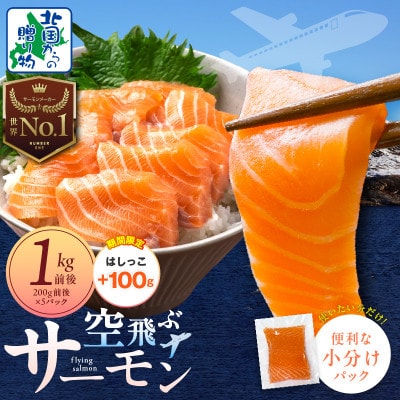 【期間限定】アトランティック サーモン 計1kg前後 はしっこ100g付き 099H3606-2