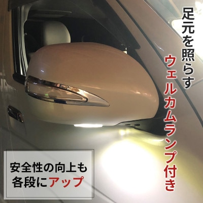 ハイエース ウインカー付 ドアミラー カバー 塗装品 209ブラックマイカ車検対応 099H3110