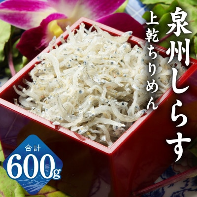 濱ちゃんのこだわり 上乾ちりめんしらす 600g 小分け 100g×6P G2183