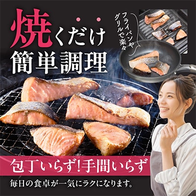 【お弁当サイズ】銀鮭 切身 約50g×20切れ 小分け 1kg 訳あり G3710