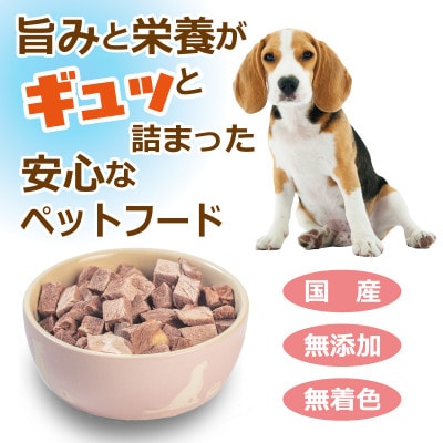 馬肉フリーズドライ ペットフード 25g×3袋(犬猫用 国産) 005A706