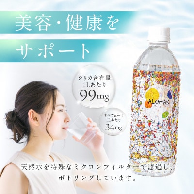 ALOHAS シリカ水 合計20L (500ml×40本入り) 099H3807