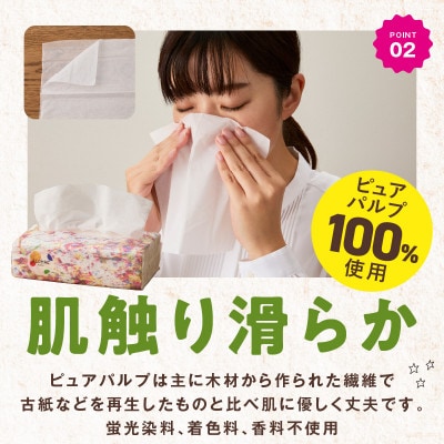 ALOHAS ソフトパックティッシュ 400枚(200組)×60パック 010B1754