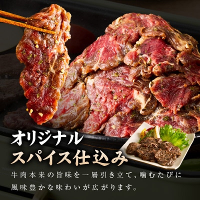 満足牛ハラミ　オリジナルスパイス仕込み 合計2.5kg　味付け 小分け 焼くだけ G3407