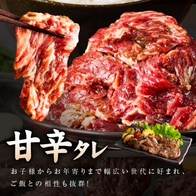 満足牛ハラミ3種セット(甘辛・中辛・オリジナルスパイス)各2袋 合計1.5kg G3364