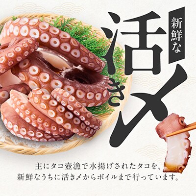 冷凍ボイルタコ 足のみ 合計700g(100g前後×5～10パック)099H3822