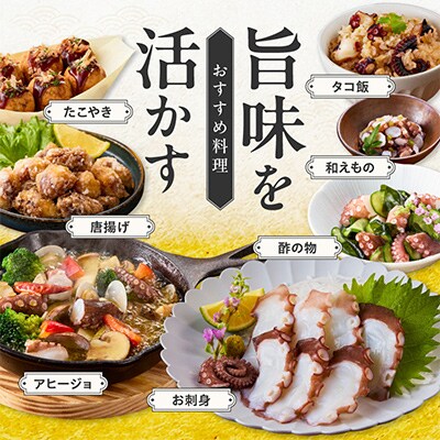 冷凍ボイルタコ 足のみ 合計700g(100g前後×5～10パック)099H3822