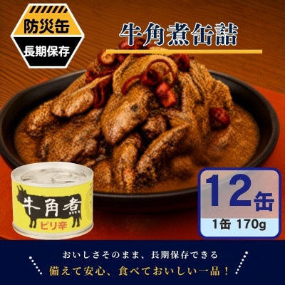 牛角煮缶詰 12缶セット 牛カルビ/牛バラ肉(非常食・長期保存)