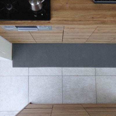 北欧風キッチンマット ラグマットタイプ ノーマル型 スチール 抗菌防臭 diw0077