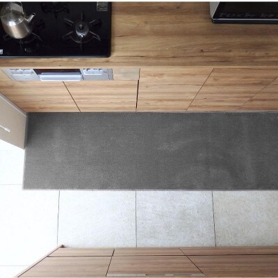 北欧風キッチンマット ラグマットタイプ ノーマル型 スチール 抗菌防臭 diw0287