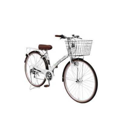 a.n.designworks/ STYLE KIX CITY276 ホワイト 27型 自転車