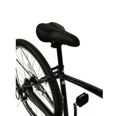 STYLE KIX カゴ付きクロスバイク276 ブラック 27型 自転車 完成品 組み立て不要