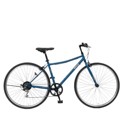 STYLE KIX  クロスバイク276 マットネイビー 27型 自転車 完成品 組み立て不要