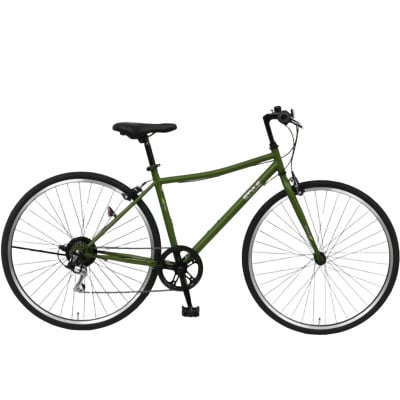 STYLE KIX  クロスバイク276 マットカーキ 27型 自転車 完成品 組み立て不要