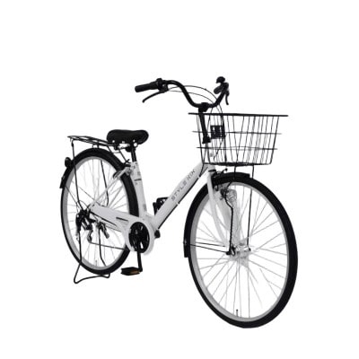 STYLE KIX FAMILY276 マットホワイト 27型 自転車 完成品 組み立て不要