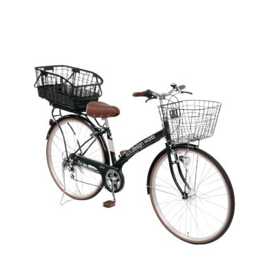 a.n.designworks/ STYLE KIX CITY276 グリーン 27型 自転車