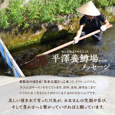 燻さくらんぼます鮨 2箱 平澤養鱒場提供 山形県 東根市 hi043-004