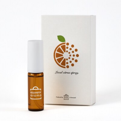 【souveniraroma】ご当地かんきつスプレー・川崎ユズ 10mL