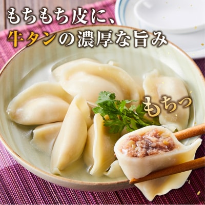 牛タン加工会社　アウトカム　牛タン餃子2種セット