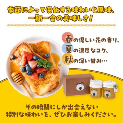 かんさんのこだわり生はちみつ ギフトボックス(180g×2入) [sf002-464]