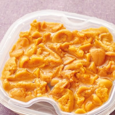 エゾバフンウニ(赤系)無添加塩水パック50～60g×1P[11月上旬以降発送] G-71002