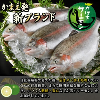 かぼすサーモン フィレ(350g以上)