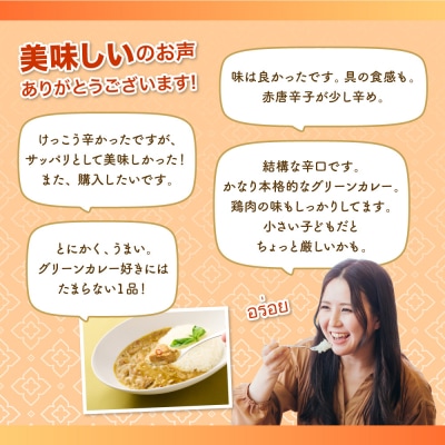 土佐はちきん地鶏グリーンカレー180g×6個セット レトルトカレー レトルト食品 