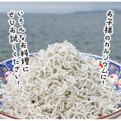 【ご自宅用】<淡路島のちりめんじゃこ>と<山椒ちりめん>の詰合せ