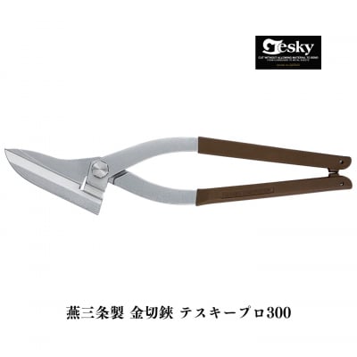 [エヌシキ]金切鋏 テスキープロ300 プロ仕様 はさみ ステンレス対応  燕三条【028S055】