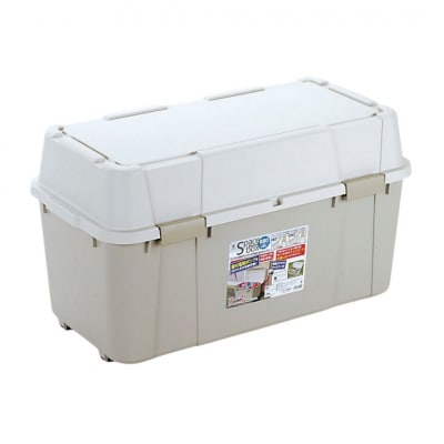 スペースボックス880 105L アウトドア キャンプ 工具収納 アイボリー 【010S532】