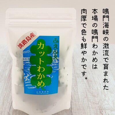 【山田海産物】淡路島産カットわかめ 10袋