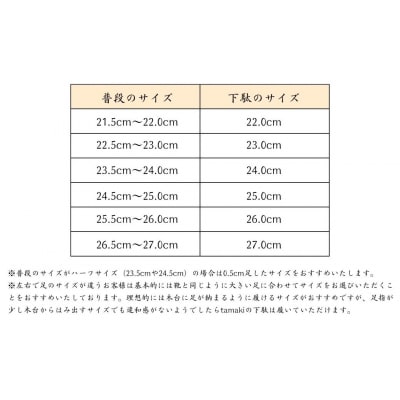 tamaki 美しく正しい姿勢へと導く日本の下駄 ハンドメイド下駄