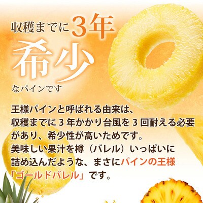 石垣島産 中玉ゴールドバレル3玉 約4.2kg 
