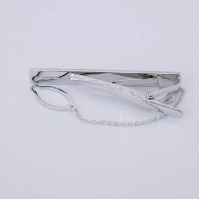 シルバー925　ダイヤモンド富士ネクタイピン　OH-018