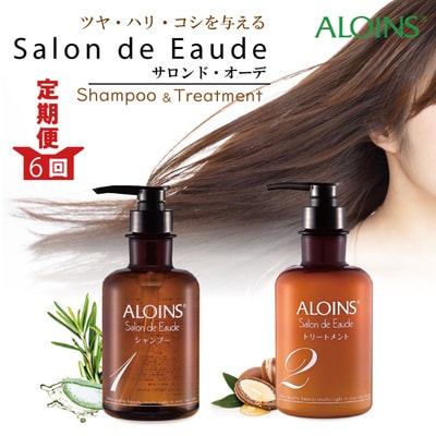 【6回定期便】サロン・ド・オーデ シャンプー&トリートメント(各500ml)2点セットR6-140