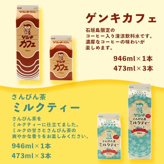 【ふるさと納税限定】八重山ゲンキ乳業 オールスターセット