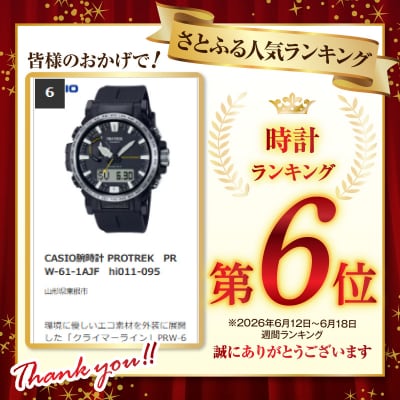 CASIO腕時計 PROTREK　PRW-61-1AJF　hi011-095