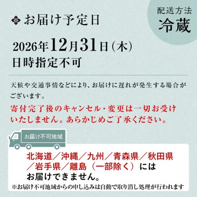 【大丸京都店おすすめ品】<京ぎをん浜作主人>監修 和風二段 4人前|京都 和風おせち 人気