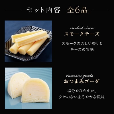 ひがしもこと乳酪館 チーズ食べ比べセット 6種 A OSA068