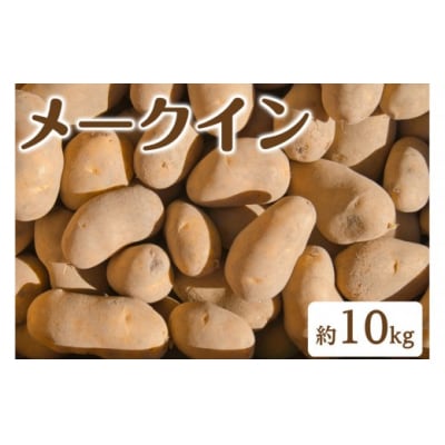 <7月中旬～9月中旬発送予定>じゃがいも メークイン(約10kg)