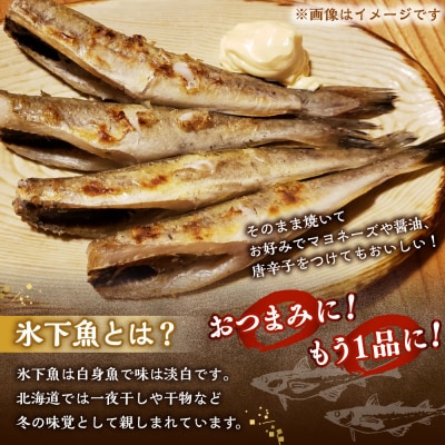 干し氷下魚(サイズお任せ)1kg こまい コマイ 魚 白身魚 おつまみ 肴 おかず F4F-5165