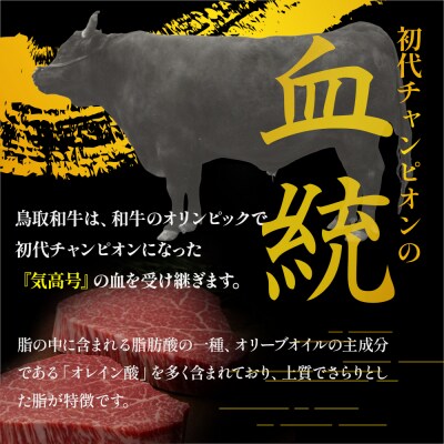 鳥取和牛『ヒレ&ランプ』柔らかステーキ食べ比べ 300g(各150g) ヒレ ランプ KR0383